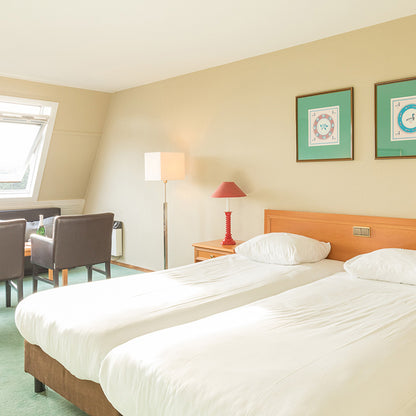 Hollum Hoteldeal – Fletcher Hotel-Restaurant Amelander Kaap | Nachtje Weg voor 2 Personen in Friesland