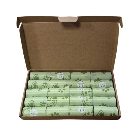 Hondenpoepzakjes – 20 of 40 Rollen – Sterk & Lekvrij – 23 x 33 cm