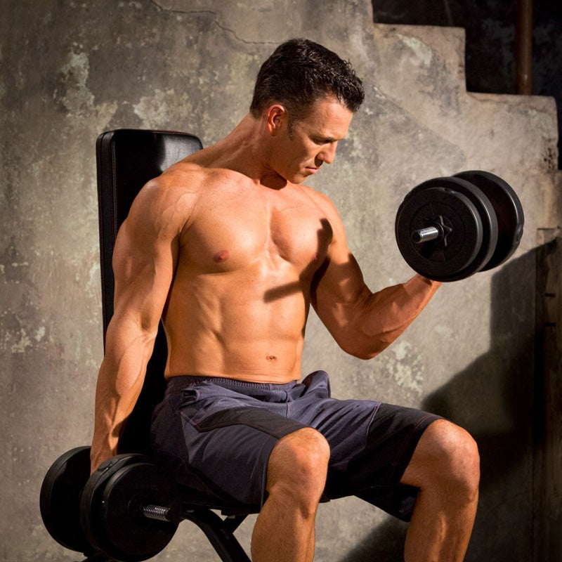 Iron Gym Verstelbare Dumbbell Set – 2 x 7,5 kg Halterset voor Thuis Fitness