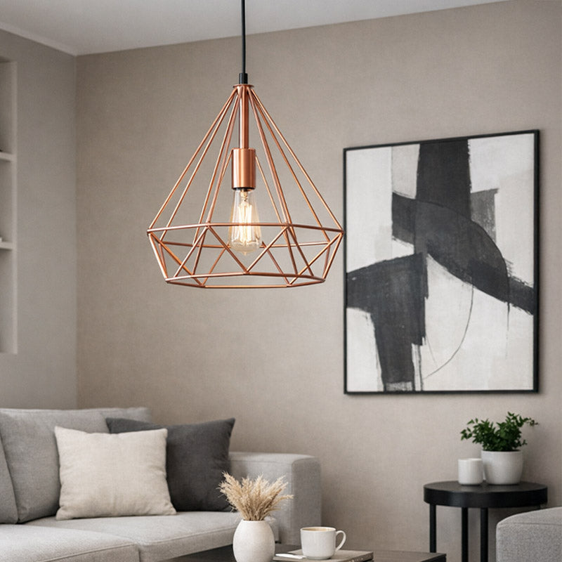 It's About RoMi Hanglamp Pittsburgh – Industriële Hanglamp Koper Ø20 cm