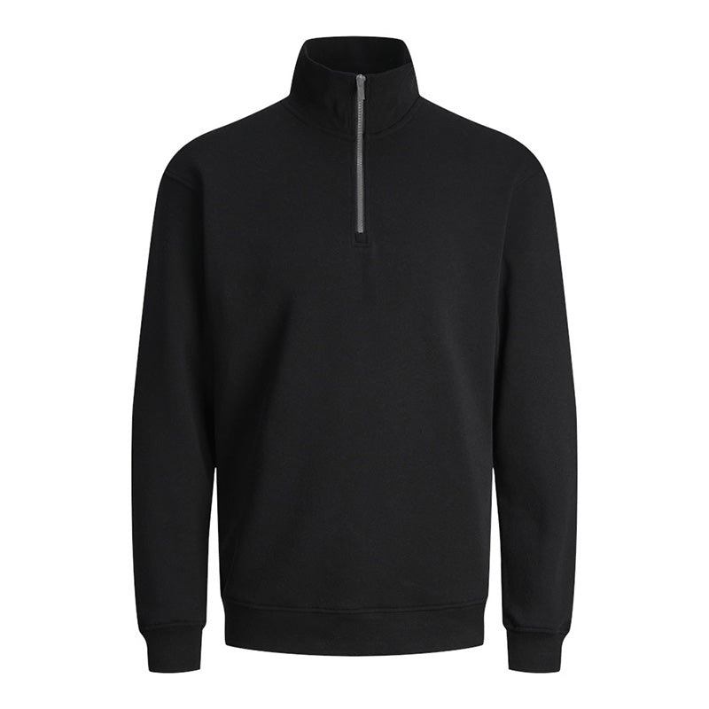JACK & JONES Brody Sweat Half Zip – Heren Sweater met Rits – 3 Kleuren