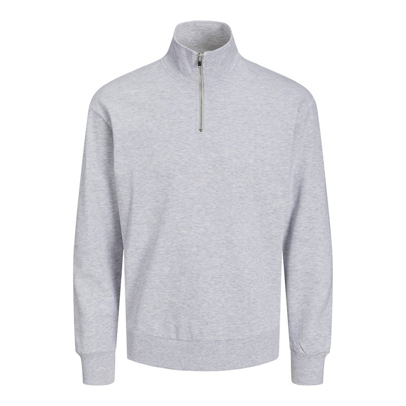 JACK & JONES Brody Sweat Half Zip – Heren Sweater met Rits – 3 Kleuren