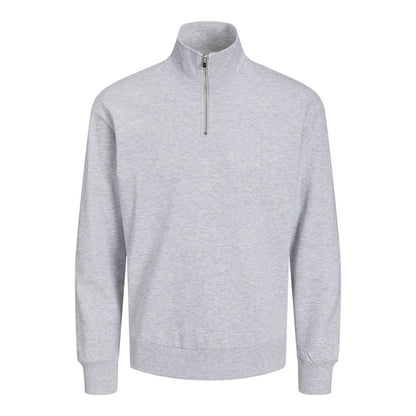 JACK & JONES Brody Sweat Half Zip – Heren Sweater met Rits – 3 Kleuren