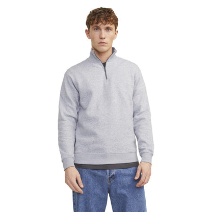 JACK & JONES Brody Sweat Half Zip – Heren Sweater met Rits – 3 Kleuren