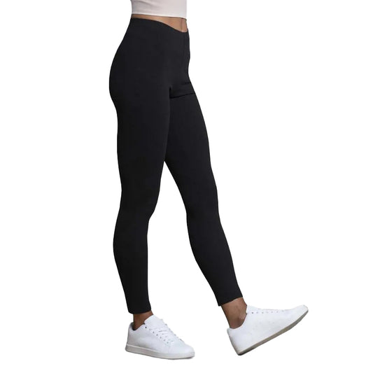 JHK Lady Leggings Dames – Slim Fit Stretch Legging Zwart