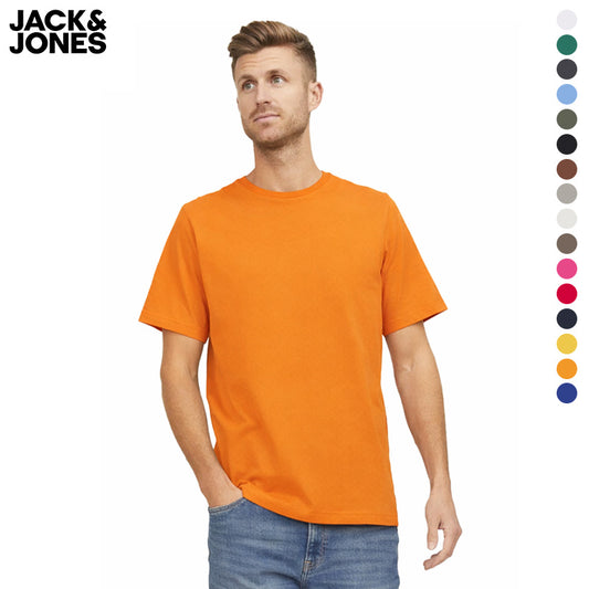 Jack & Jones Produkt Canvas T-shirt – Comfortabel Basic Shirt van Biologisch Katoen