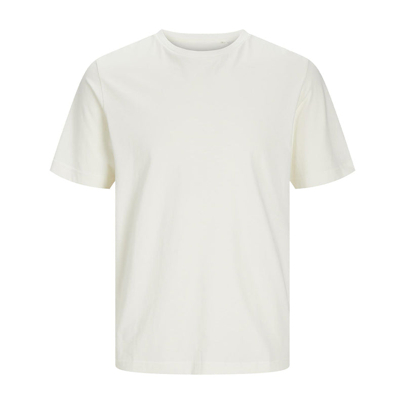 Jack & Jones Produkt Canvas T-shirt – Comfortabel Basic Shirt van Biologisch Katoen
