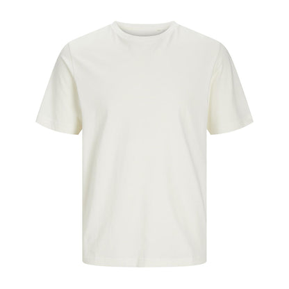 Jack & Jones Produkt Canvas T-shirt – Comfortabel Basic Shirt van Biologisch Katoen