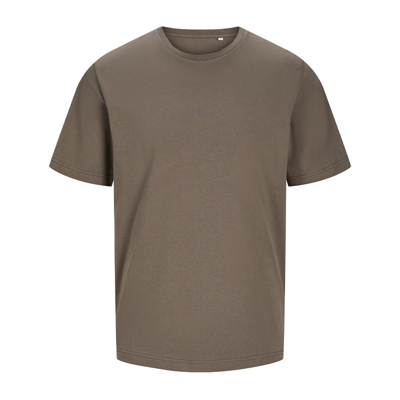 Jack & Jones Produkt Canvas T-shirt – Comfortabel Basic Shirt van Biologisch Katoen