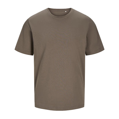 Jack & Jones Produkt Canvas T-shirt – Comfortabel Basic Shirt van Biologisch Katoen