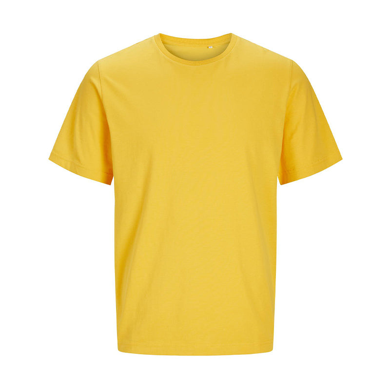 Jack & Jones Produkt Canvas T-shirt – Comfortabel Basic Shirt van Biologisch Katoen