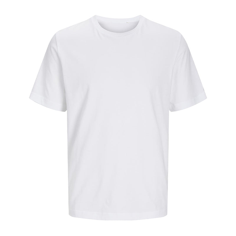 Jack & Jones Produkt Canvas T-shirt – Comfortabel Basic Shirt van Biologisch Katoen