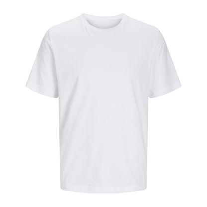 Jack & Jones Produkt Canvas T-shirt – Comfortabel Basic Shirt van Biologisch Katoen