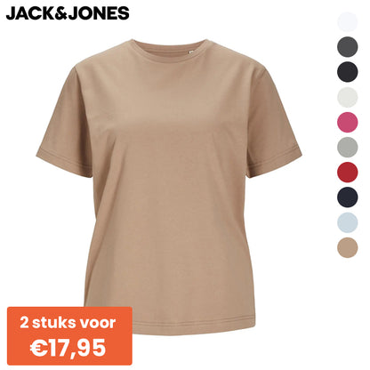 Classic Dames Basic T-Shirts in Diverse Kleuren