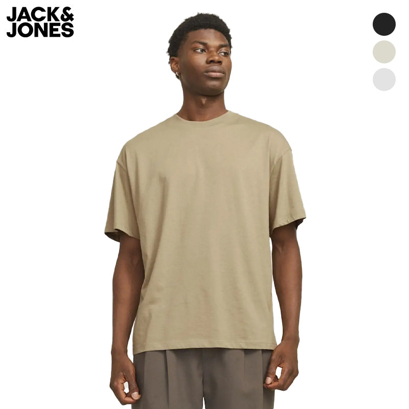 JACK&JONES Brody Tee R-Neck – Heren T-Shirt Relaxed Fit van 100% Katoen