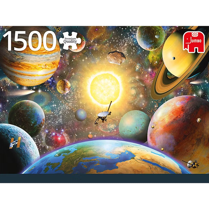 Jumbo Puzzel 1500 Stukjes – Floating in Outer Space