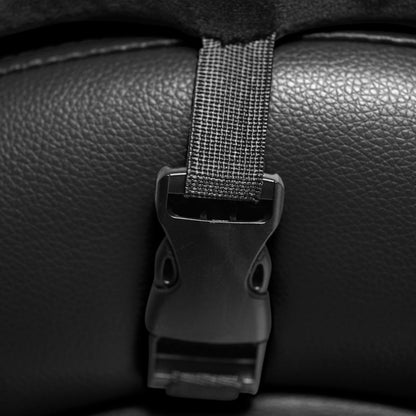 Kinky Seks Sofa met Boeien en Positie Kussens – Zwart BDSM Meubel