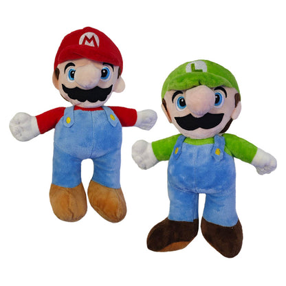 Mario & Luigi Knuffel 22 cm – Kies Mario of Luigi