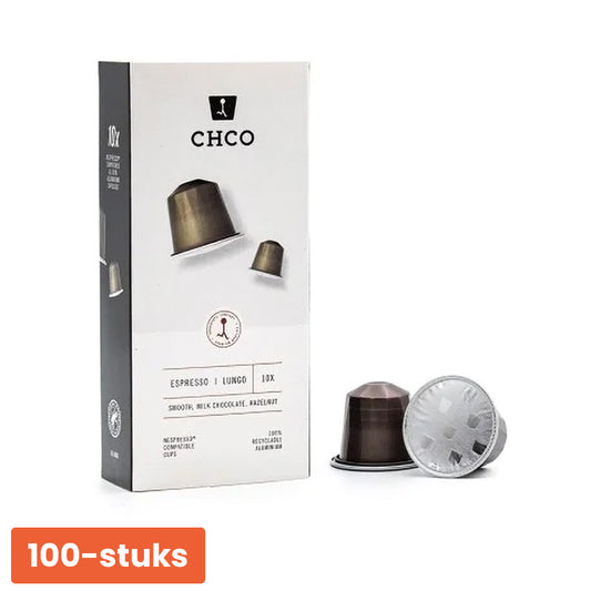Chocolate Company Lungo – 100 koffiecups vol zachte smaakbeleving