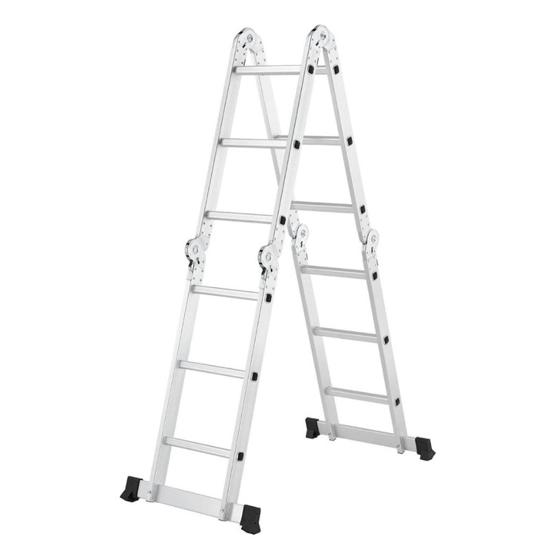 Vouwladder 3,4 Meter – Multifunctioneel & Veilig Werken op Hoogte