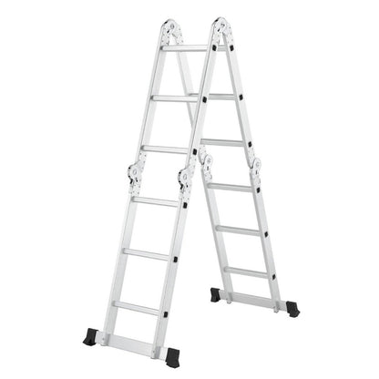Vouwladder 3,4 Meter – Multifunctioneel & Veilig Werken op Hoogte