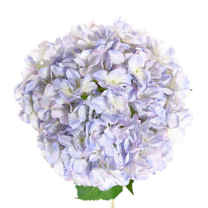 Kunst Hortensia XL – 93 cm – Blauw – Luxe Sfeermaker voor Binnen
