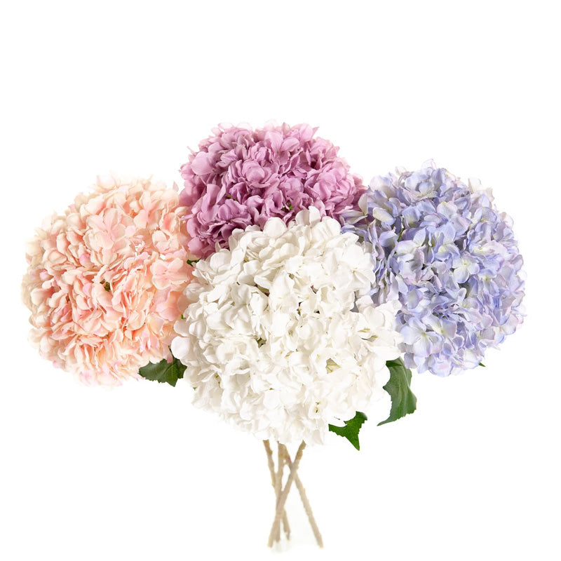 Kunst Hortensia XL – 93 cm – Keuze uit 4 Kleuren – Luxe Decoratie