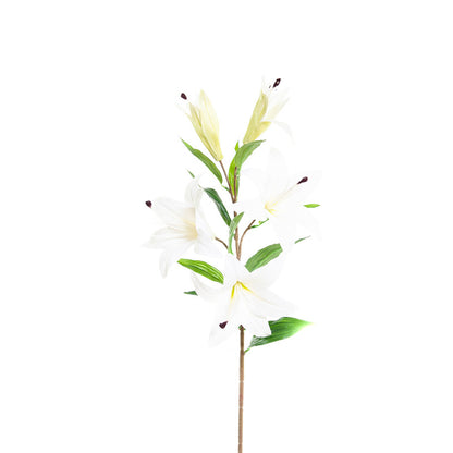 Kunstlelie 85 cm – Wit
