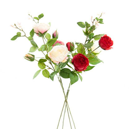Kunst Rozentak 75 cm – Wit/Roze