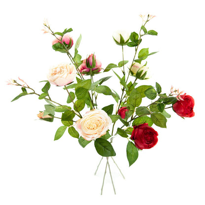 Kunst Rozentak 75 cm – Wit/Roze