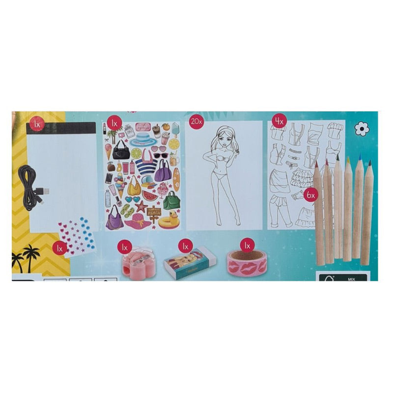 Lichtbord Modeontwerpstudio – Fashion Design Kit met USB