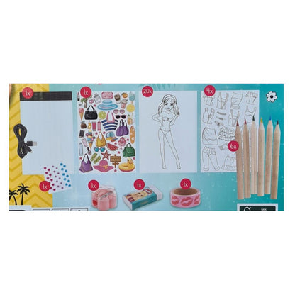 Lichtbord Modeontwerpstudio – Fashion Design Kit met USB
