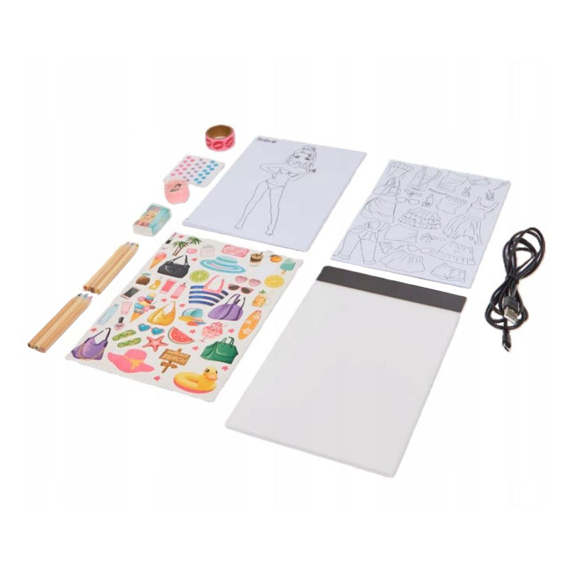 Lichtbord Modeontwerpstudio – Fashion Design Kit met USB