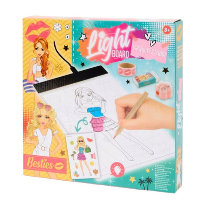 Lichtbord Modeontwerpstudio – Fashion Design Kit met USB