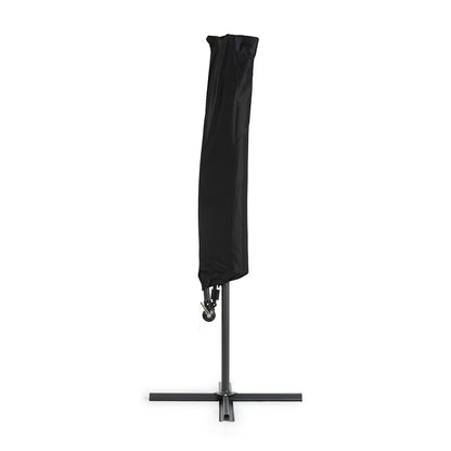 Hangende Parasol met LED Verlichting – Incl. Hoes – Antraciet