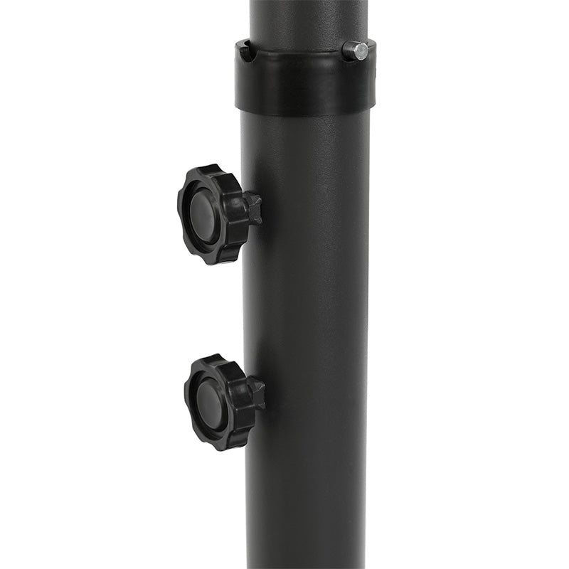 Hangende Parasol met LED Verlichting – Incl. Hoes – Antraciet