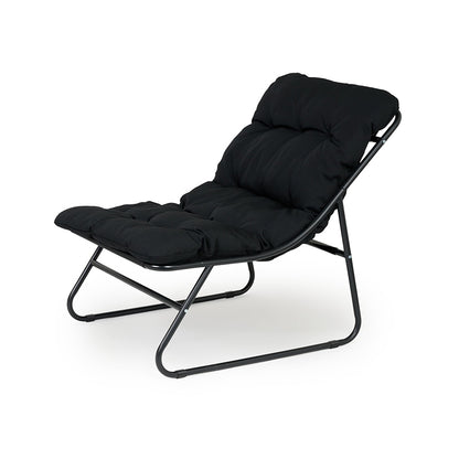 Lounge Stoel met Voetenbank – Comfortabele Relaxstoel voor Binnen & Buiten