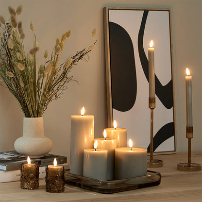 Set van 9 LED Kaarsen – Sfeervolle Verlichting zonder Gedoe