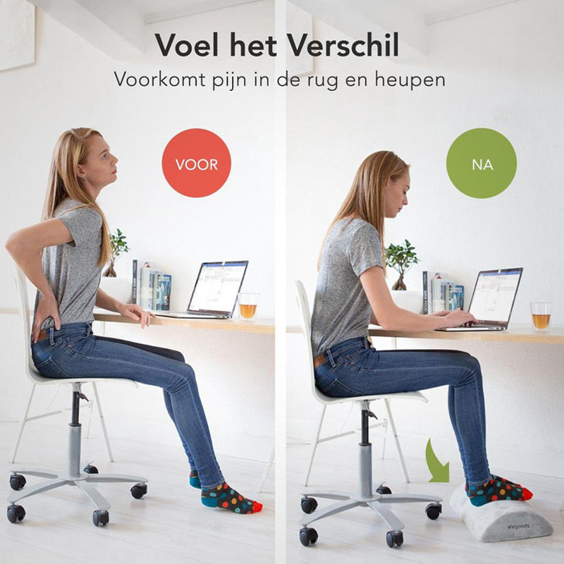 LifeGoods Voetensteun – Ergonomisch en Lichtgewicht