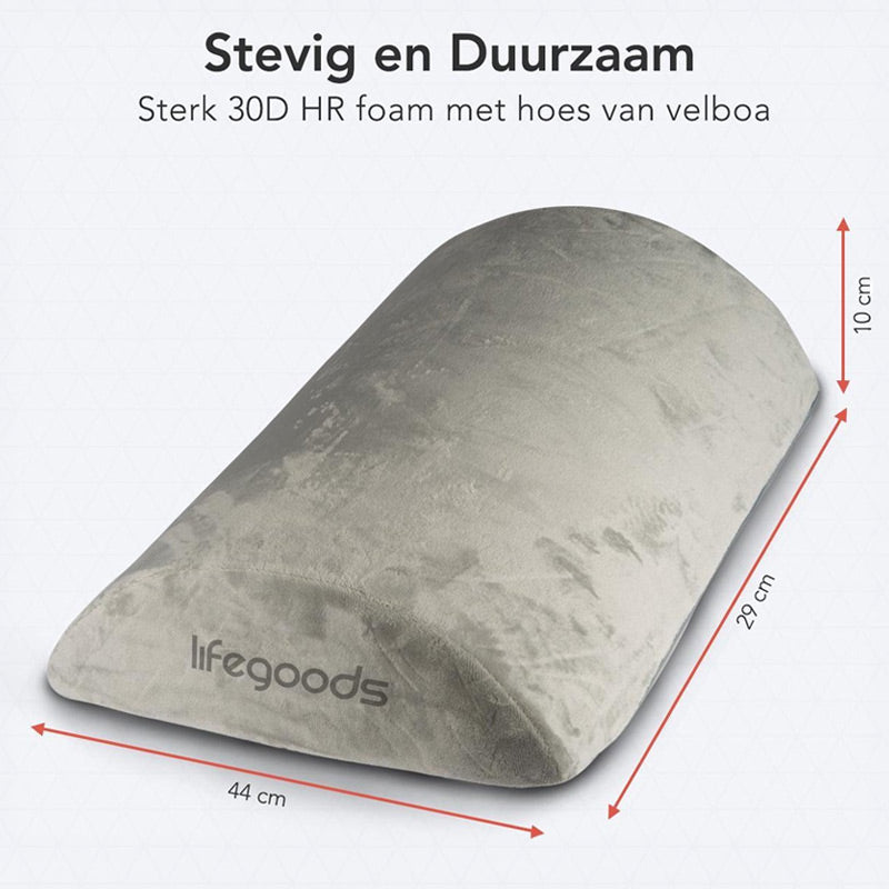 LifeGoods Voetensteun – Ergonomisch en Lichtgewicht
