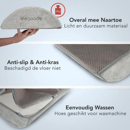 LifeGoods Voetensteun – Ergonomisch en Lichtgewicht