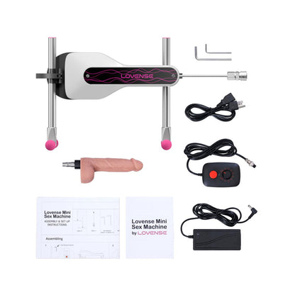 Lovense Mini Sex Machine – Compacte Automatische Stuwmachine Wit