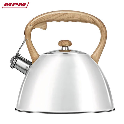 MPM Fluitketel 3L – RVS Waterkoker voor Alle Warmtebronnen