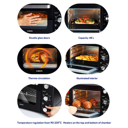 Elektrische Oven – Compacte Kracht voor Elke Keuken