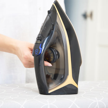 Draadloos Stoomstrijkijzer 2600W – Krachtig, Comfortabel en Volledige Bewegingsvrijheid