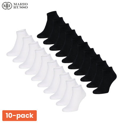 Mario Russo 10-Pack Sneaker Sokken