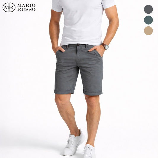 Mario Russo Jog Shorts Vittorio – Comfortabele Heren Shorts voor Zomer en Vrije Tijd