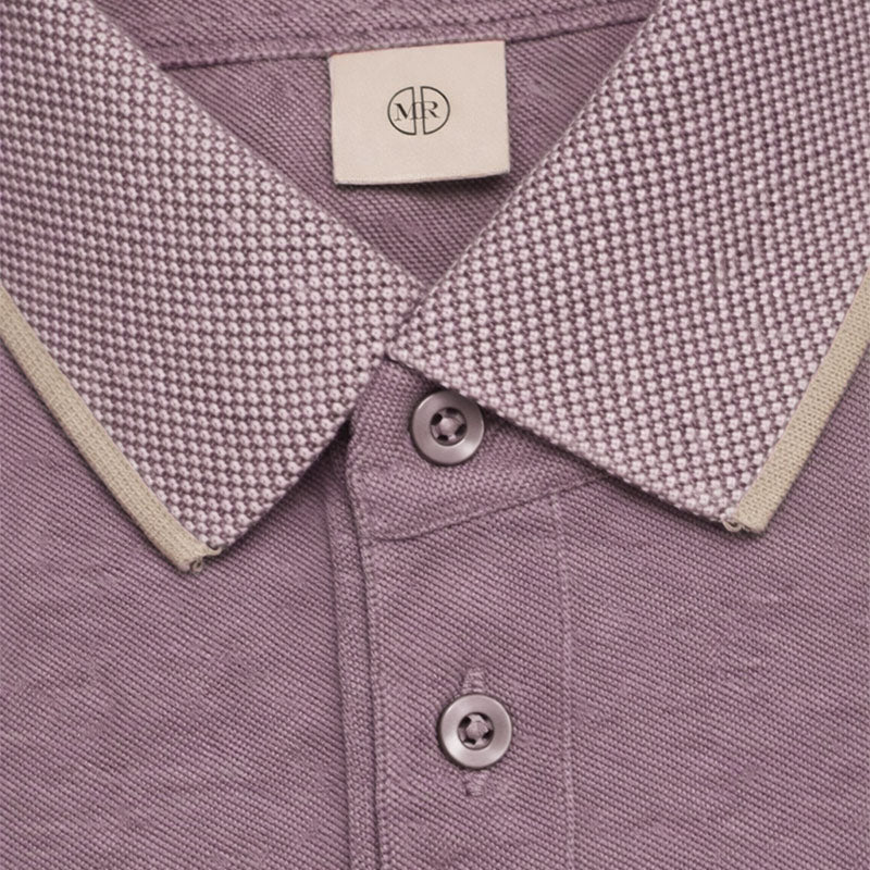 Mario Russo Polo Alessio Button-Up – Heren Polo van 100% Katoen met Tijdloze Stijl