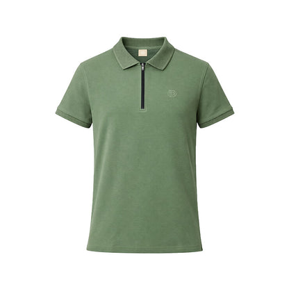 Mario Russo Polo Lorenzo Zipped – Heren Polo met Rits in Stijlvolle Kleuren