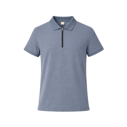 Mario Russo Polo Lorenzo Zipped – Heren Polo met Rits in Stijlvolle Kleuren